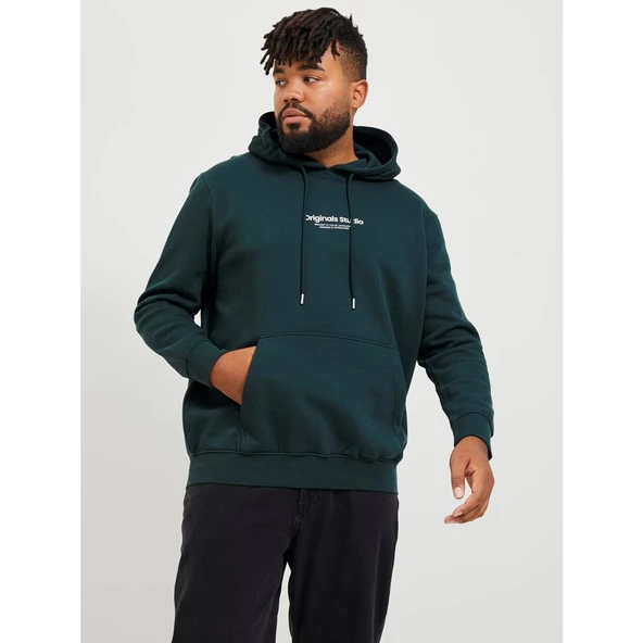 Jack&Jones Oversize Kapüşonlu Sweatshirt - Minimalist Günlük Stil - 2