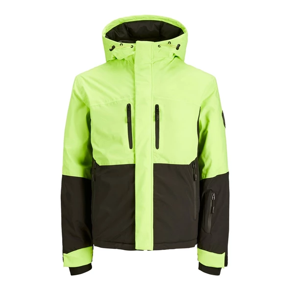 Jack&Jones Erkek Kapüşonlu Oversize Kışlık Mont - Streetwear Tarzı - 2
