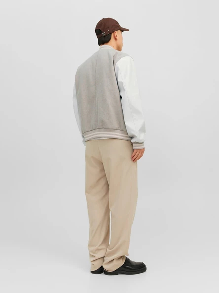 Jack&Jones Oversize Vintage Erkek Beyzbol Mont - Günlük Stil - 6