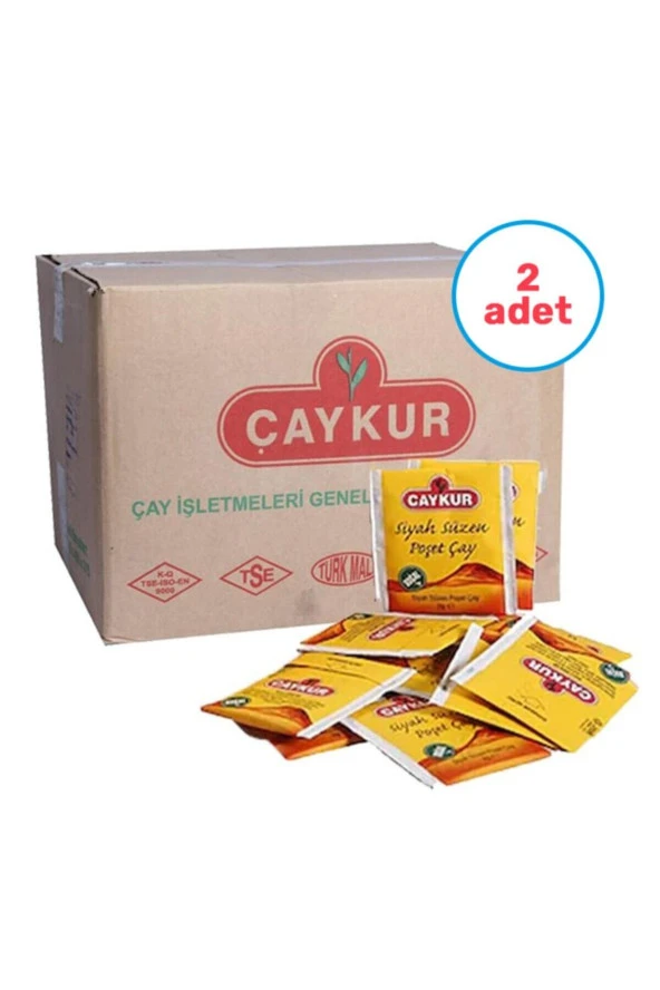 Efsane Altın Süzen 2 Paket Bardak Poşet Çay 1000'li