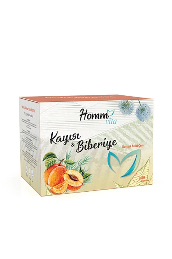 Vita Kayısı & Biberiye Karışık Bitki Çayı 60 Poşet Ürün Kodu: Hv 1500