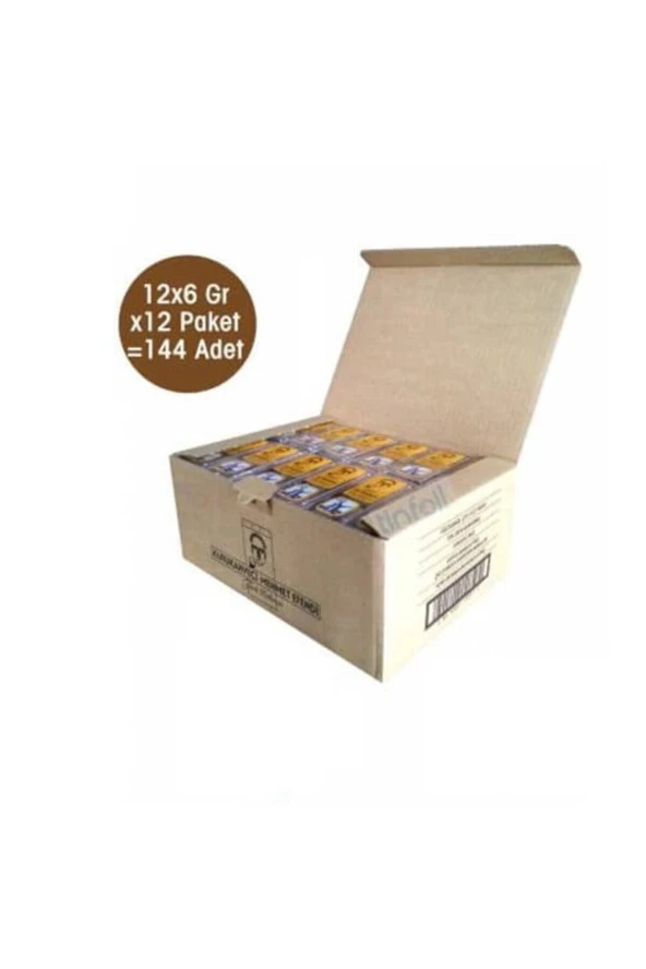 Tek Fincanlık Türk Kahvesi 12x6 Gr 12 Paket=144 Adet