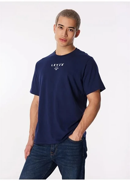 Levi's Oversize Erkek T-Shirt - Kısa Kol Yuvarlak Yaka Günlük - Resim 5