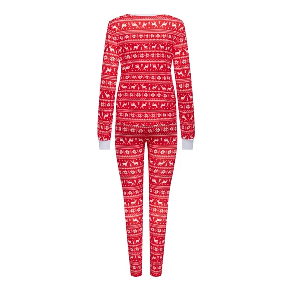 Only Uzun Kol Gece Pijama Takımı - Rahat ve Sıcak Kışlık Desen - 10