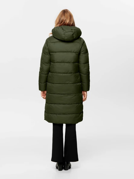 Only Maxi Boy Kapüşonlu Oversize Şişme Mont - Kışlık - 3