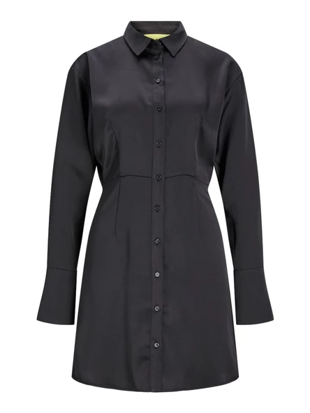 Jack&Jones JJXX Minimalist Saten Mini Elbise - Günlük & Parti - Resim 3