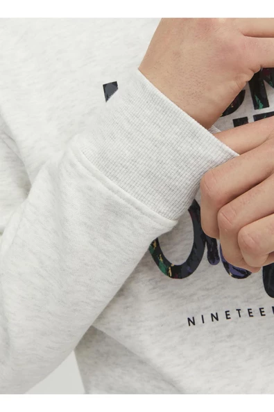 Jack&Jones Oversize Erkek Sweatshirt - Rahat & Şık Günlük Kullanım - 12