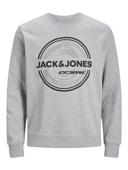 Jack&Jones Erkek Oversize Sweatshirt - Minimalist Tasarım - Günlük Kullanım