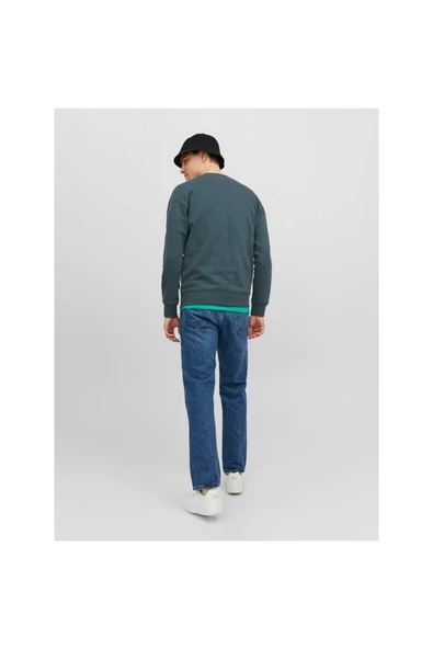 Jack&Jones Oversize Erkek Sweatshirt - Rahat & Şık Günlük Kullanım - 8