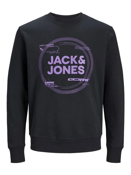 Jack&Jones Erkek Oversize Sweatshirt - Minimalist Tasarım - Günlük Kullanım - 7
