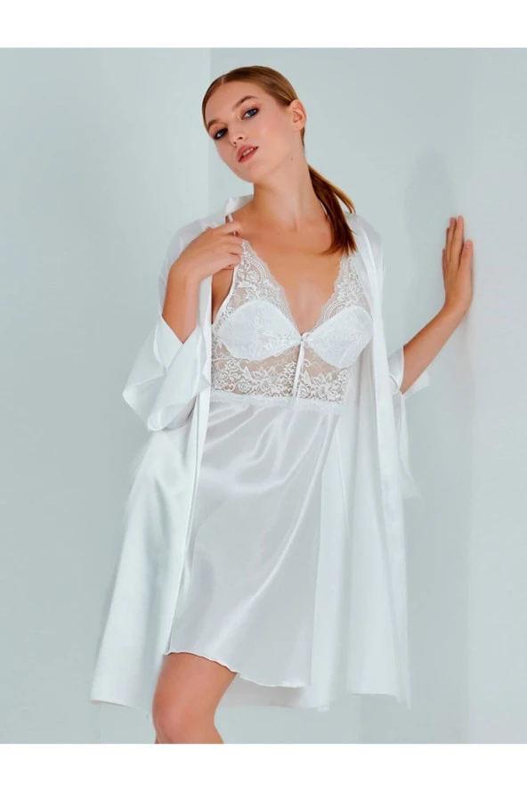 6 Lı Saten Gelin Seti ürün görseli