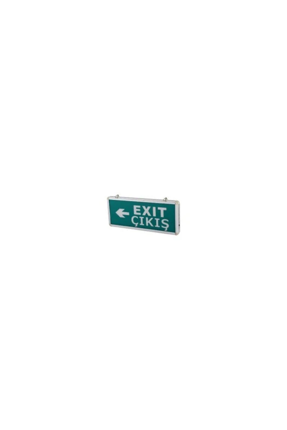 3W EXIT ÇIKIŞ ARMATÜRÜ LEDLİ 3 SAAT AKÜLÜ