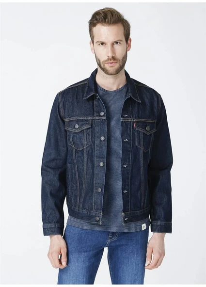 Levi's Erkek Klasik Denim Ceket - Regular Fit, Uzun Kol - Vintage Stil - 3