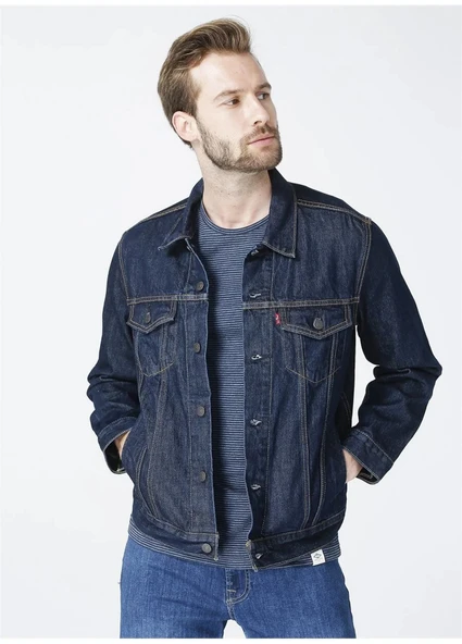 Levi's Erkek Klasik Denim Ceket - Regular Fit, Uzun Kol - Vintage Stil - 2