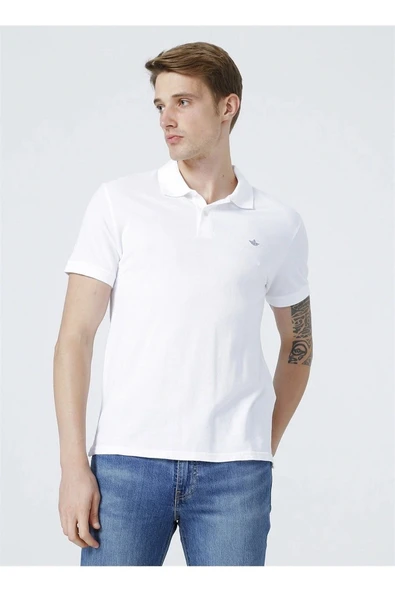 Dockers Erkek Minimalist Polo Yaka Kısa Kol T-Shirt - Günlük Kullanım - 3