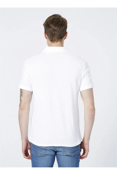 Dockers Erkek Minimalist Polo Yaka Kısa Kol T-Shirt - Günlük Kullanım - 5