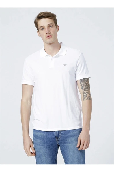 Dockers Erkek Minimalist Polo Yaka Kısa Kol T-Shirt - Günlük Kullanım