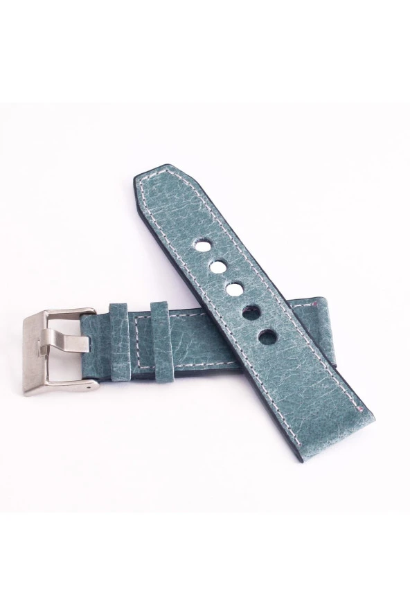 Hakiki Deri Büyük Delikli Spor 26 Milim Saat Kayışı 4 ürün görseli 1