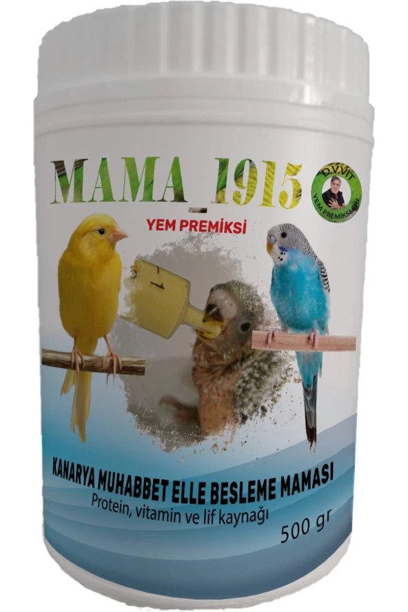 Muhabbet Kuşu - Kanarya Maması 1 Kg