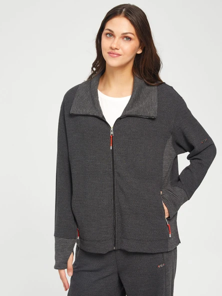 Faik Sönmez Oversize Fermuarlı Kadın Pijama Takımı - Rahat ve Şık - 9