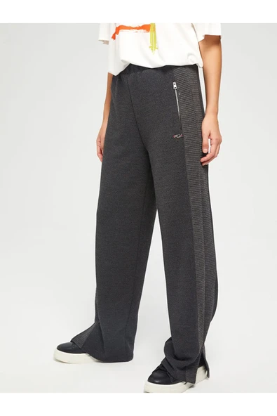 Faik Sönmez Oversize Kadın Eşofman Altı - Minimalist Günlük Spor - 3