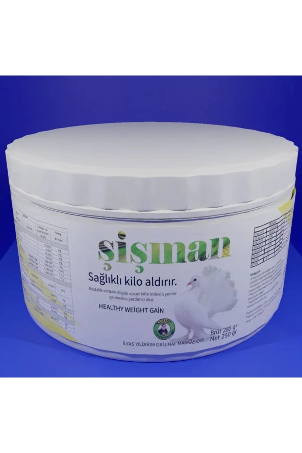 Şişman (Gür, etine dolgun, kütleli kuşlar yetiştirmek için) 1 KG Premiks