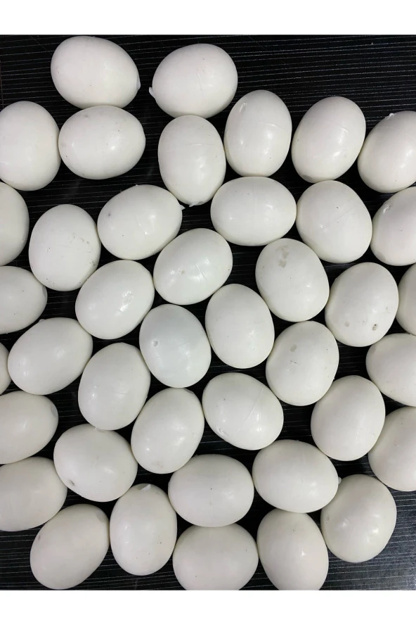 İçi Dolu Plastik Güvercin Yumurtası 15 Adet
