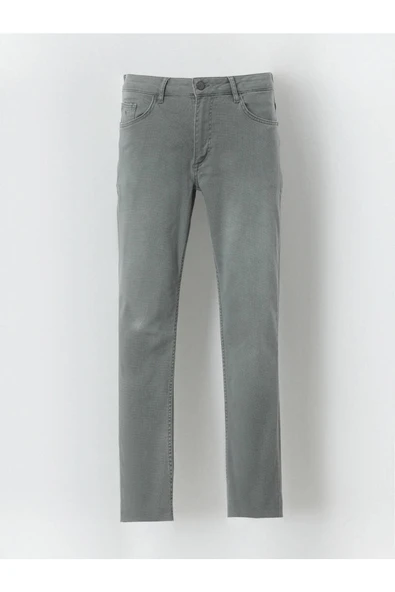 Kip Erkek Slim Fit Jean Pantolon - Minimalist Günlük Stil - 5