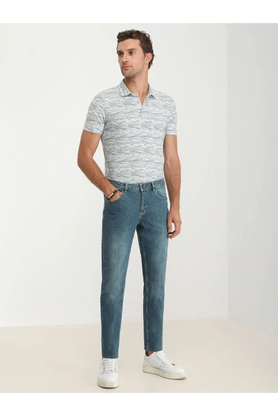 Kip Erkek Minimalist Jean Pantolon - Regular Fit Günlük - 2