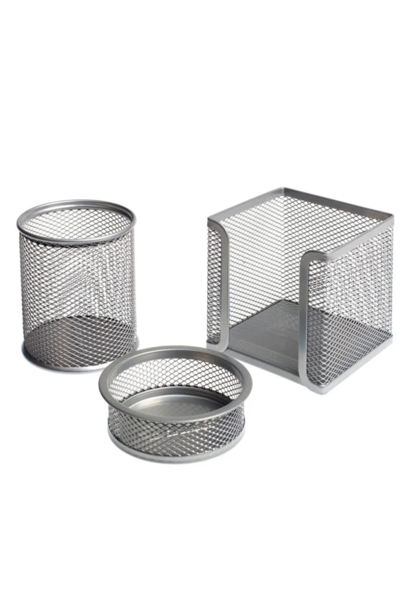 3'lü Metal Set