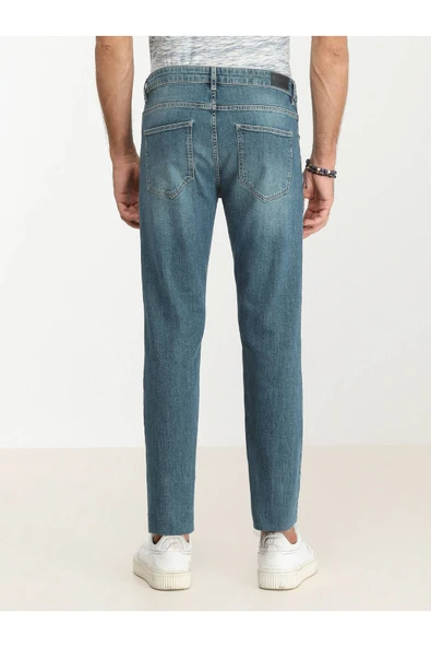 Kip Erkek Minimalist Jean Pantolon - Regular Fit Günlük - 4