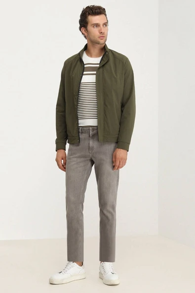 Kip Minimalist Erkek Mont - Regular Fit Uzun Kol Günlük