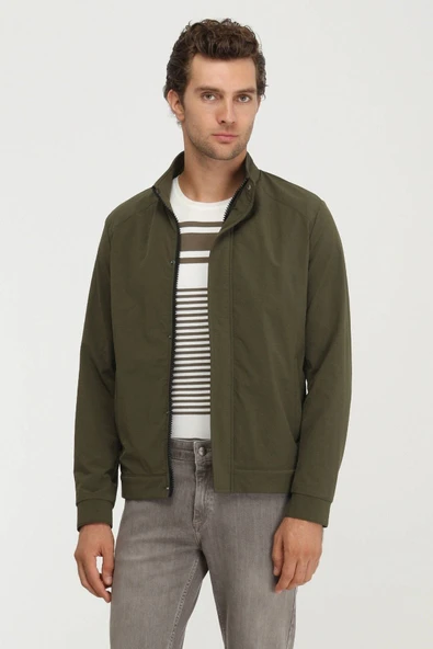 Kip Minimalist Erkek Mont - Regular Fit Uzun Kol Günlük - 3