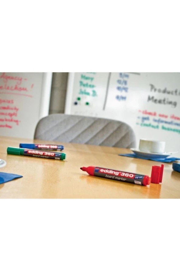 Sarı Beyaz Tahta Kalemi 360 - Resim 2