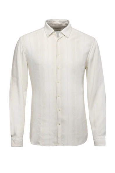 Kip Minimalist Uzun Kol Erkek Gömleği - Günlük & Ofis Şıklığı - 6