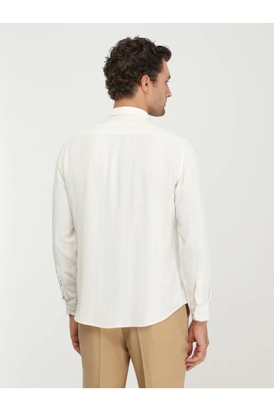 Kip Minimalist Uzun Kol Erkek Gömleği - Günlük & Ofis Şıklığı - 5