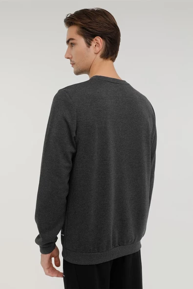 Lumberjack Erkek Oversize Sweatshirt - Minimalist Günlük Stil - 3