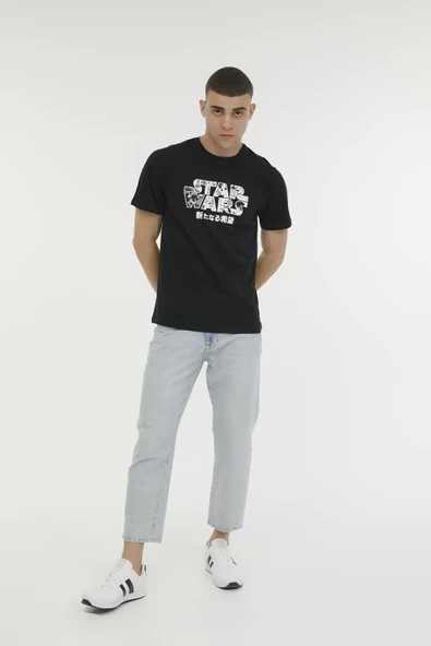 Lumberjack Star Wars Oversize Erkek T-Shirt - Kısa Kol Yuvarlak Yaka - 3