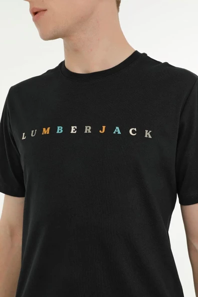 Lumberjack Minimalist Kısa Kol Erkek Tişörtü - Regular Fit - Günlük - 10