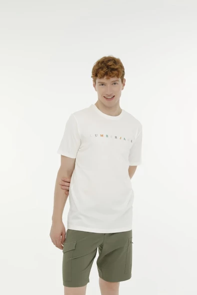 Lumberjack Minimalist Kısa Kol Erkek Tişörtü - Regular Fit - Günlük