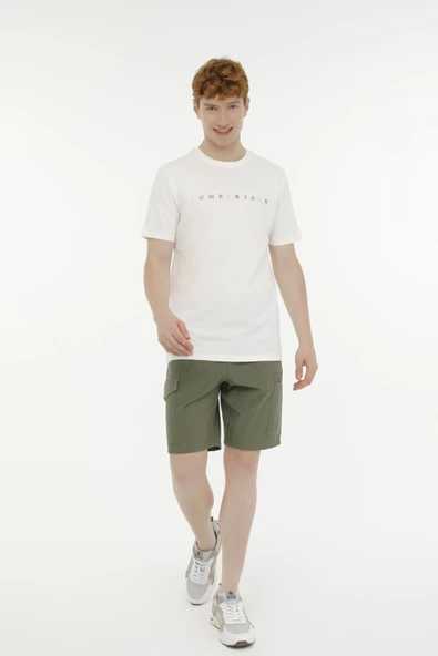 Lumberjack Minimalist Kısa Kol Erkek Tişörtü - Regular Fit - Günlük - 5