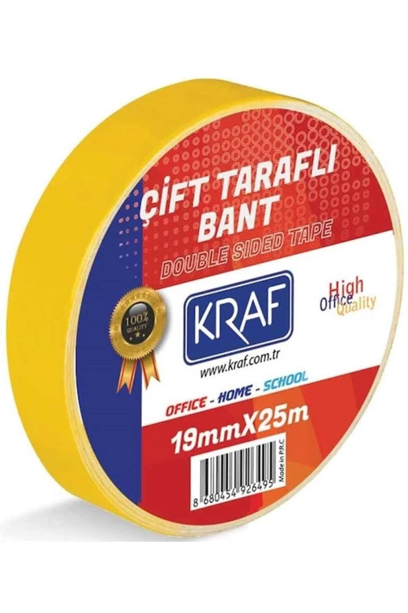 Çift Taraflı Bant 19mm*25m