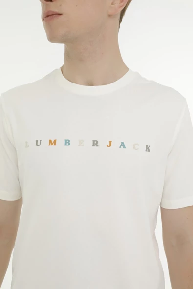 Lumberjack Minimalist Kısa Kol Erkek Tişörtü - Regular Fit - Günlük - 6