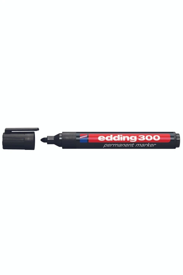 300 Siyah Permanent Marker Kalem