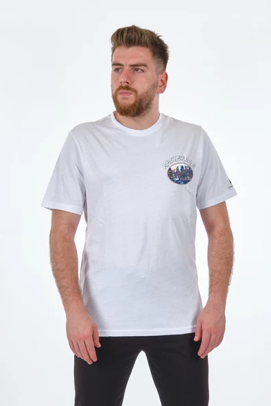 Lumberjack Erkek T-Shirt - Kısa Kol Yuvarlak Yaka - Regular Fit - Günlük - Resim 3