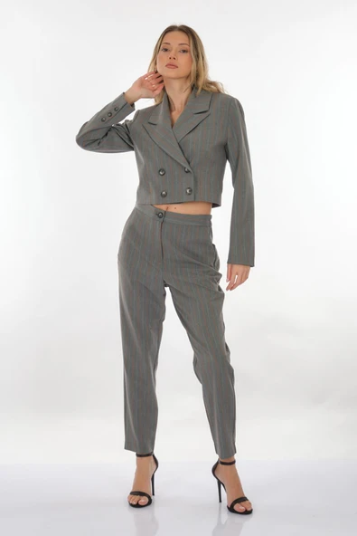 Perspective Kadın Ceket 24061168 - Resim 4