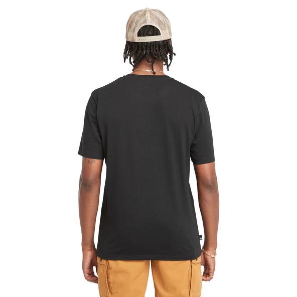Timberland Short Sleeve Front Graphic Tee Erkek T-Shirt TB0A5UDB0011 - 4