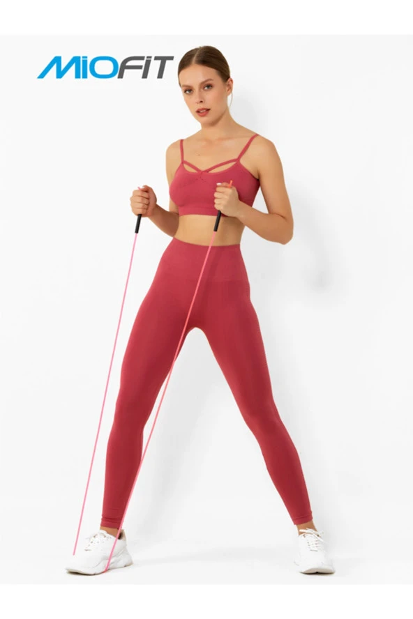 Yoga & Pilates Yüksek Bel Toparlayıcı Seamless Spor Tayt