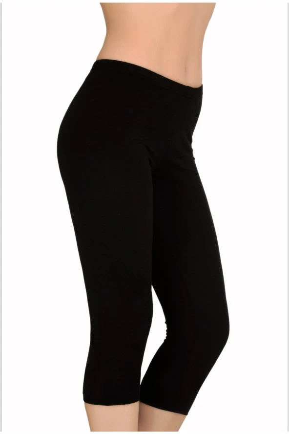 Kadın Basic Kapri Tayt 1 Adet Paket ürün görseli