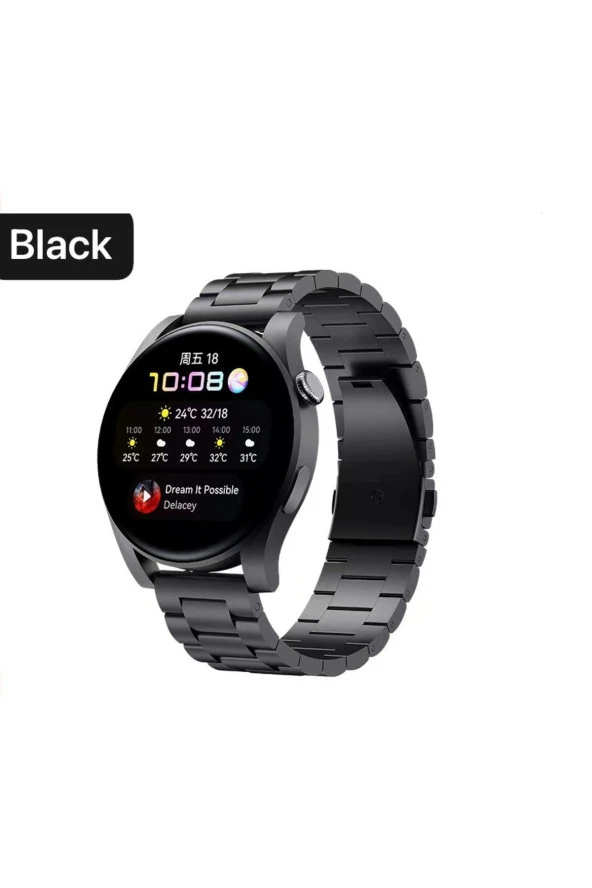 Bcd-09 Akıllı Saat Şık Tasarım Titanyum Siyah Kordon 48mm Bluetooth 5.2 - 4